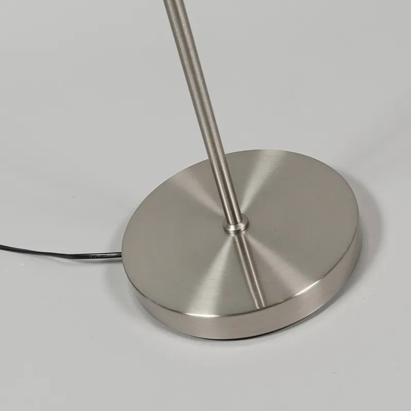 Modern állólámpa acélból, LED-del - Eva