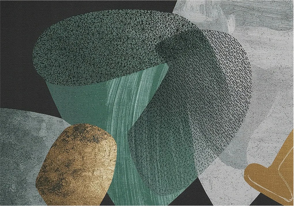 Fali fotótapéta Étkezőbe Absztrakt geometria 208x146