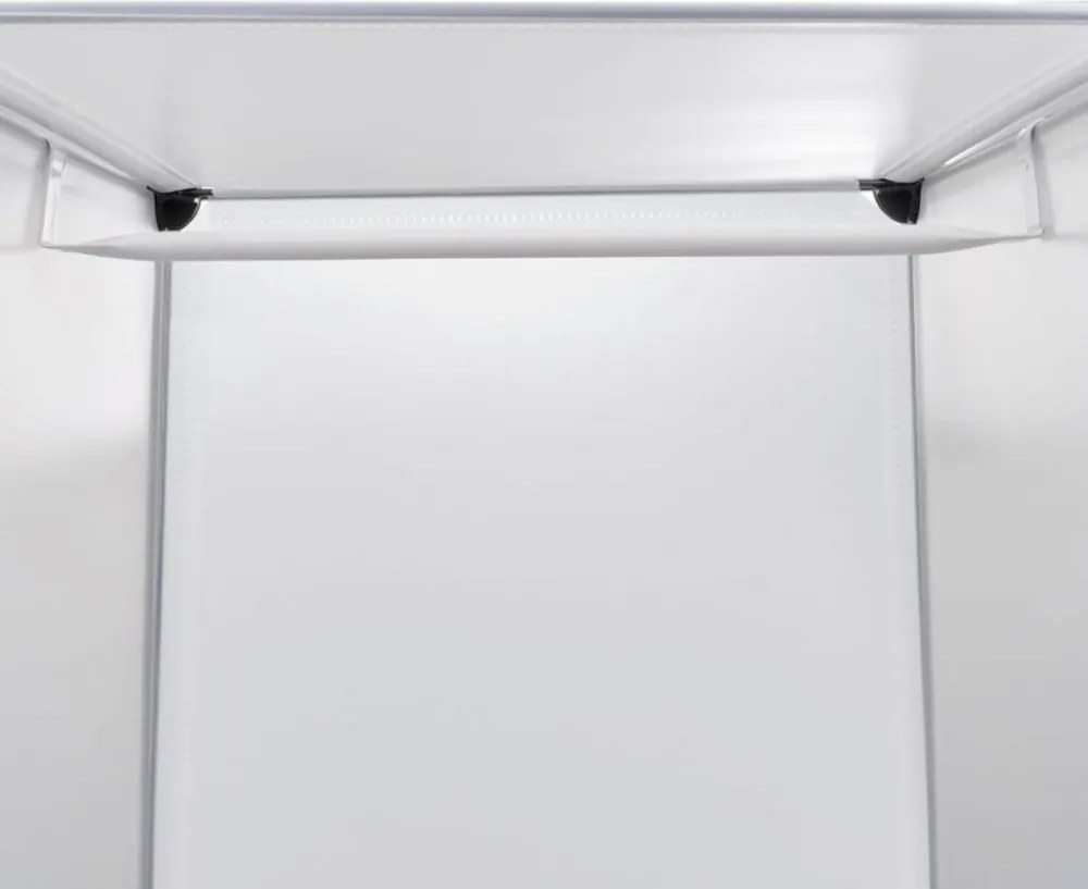 fehér moduláris szekrény 9 rekesszel 109x36,5x143 cm