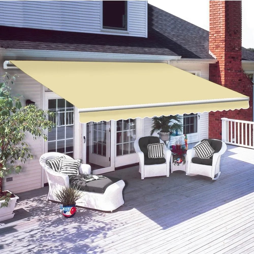 ISABELA Kazettás elektromos napellenző 3x2,5 - bézs