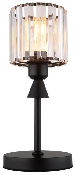 Globo 15742T - Asztali lámpa JORDANA 1xE27/60W/230V átm. 15 cm fekete