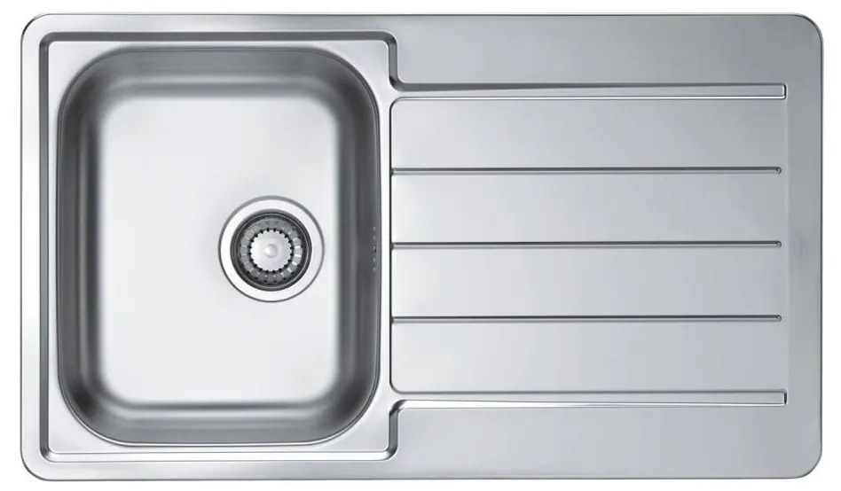 ALVEUS 1065560 - LINE konyhai mosogató 86x50 cm matt acél/szatén