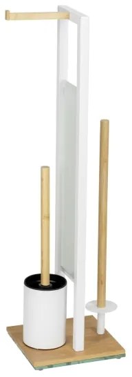 WENKO 26214100 - RIVALTA WC szett 18x70 cm barna/fehér