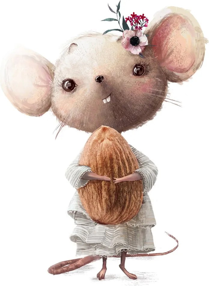 Üveg kép - Akvarell állatka N⁰2 (70x50 cm)
