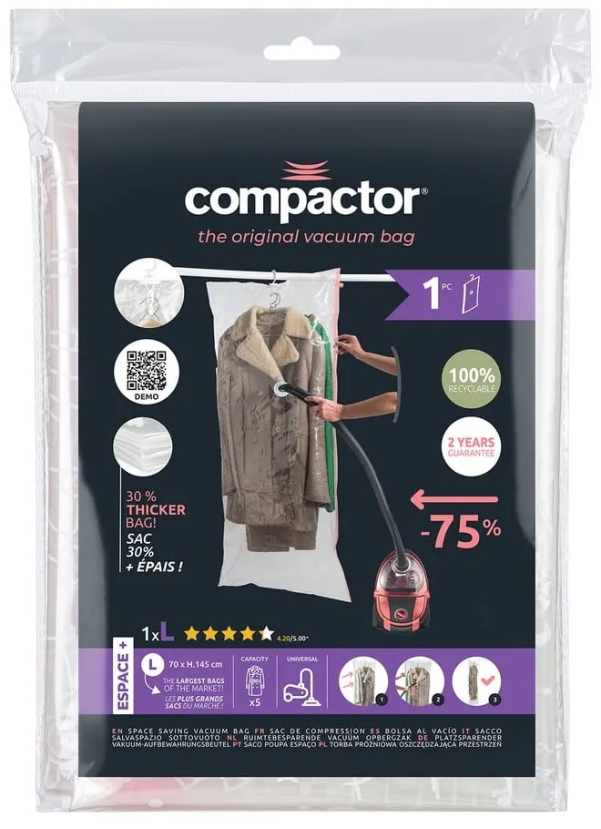 Vákuumzsák Espace L – Compactor