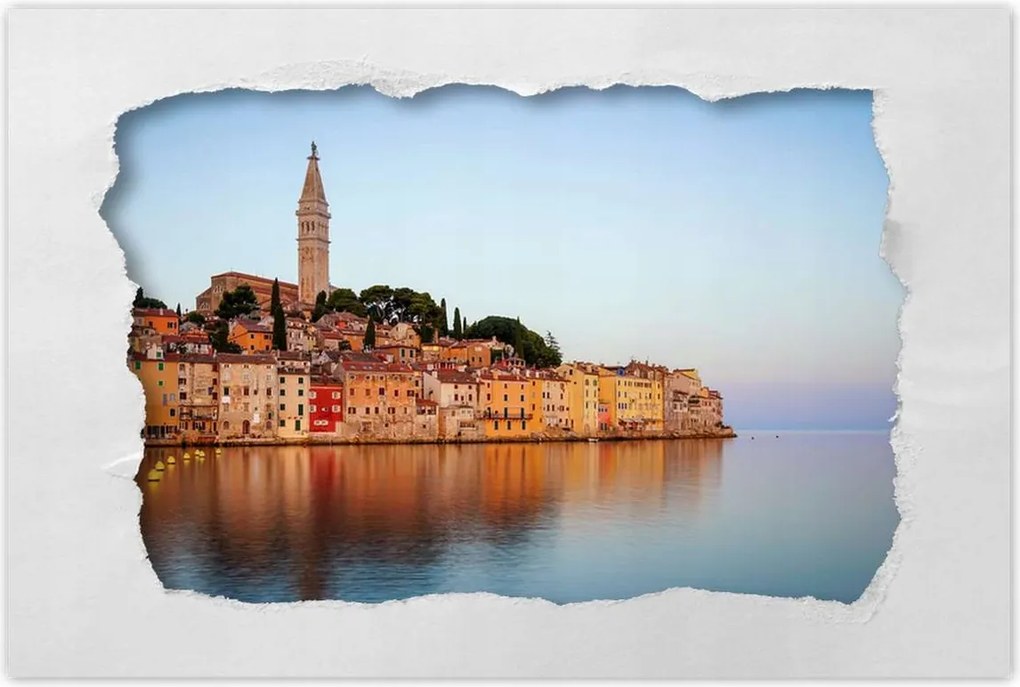 Poszterek 60x40 Romantikus város Rovinj