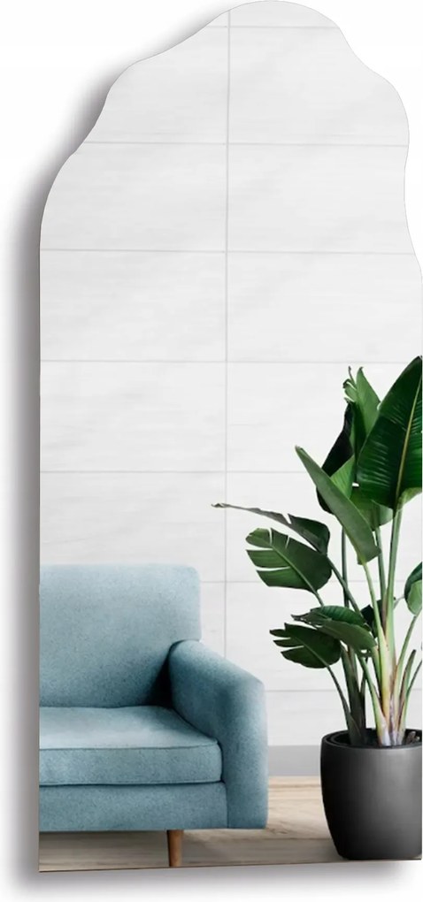 Szabálytalan alakú tükör Auro I 60x103 dekoratív