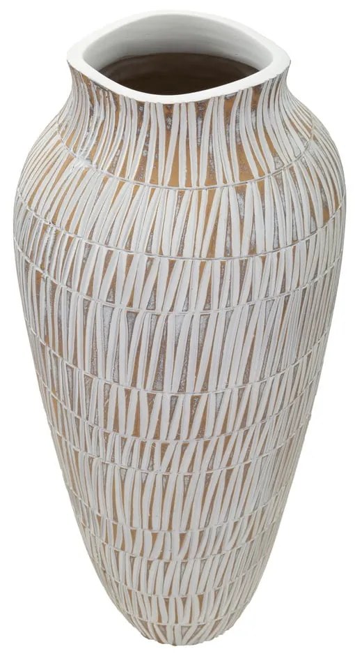 Fehér poligyanta váza (magasság 50 cm) Stiky – Mauro Ferretti
