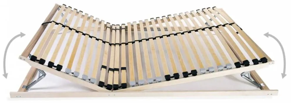 7 zónás, 28 léces ágyrács 140 x 200 cm