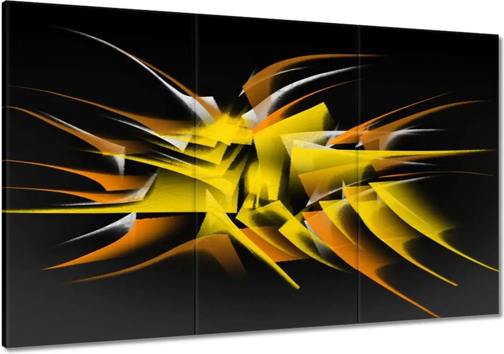 Vászonkép 120x80 Sárga tüskék