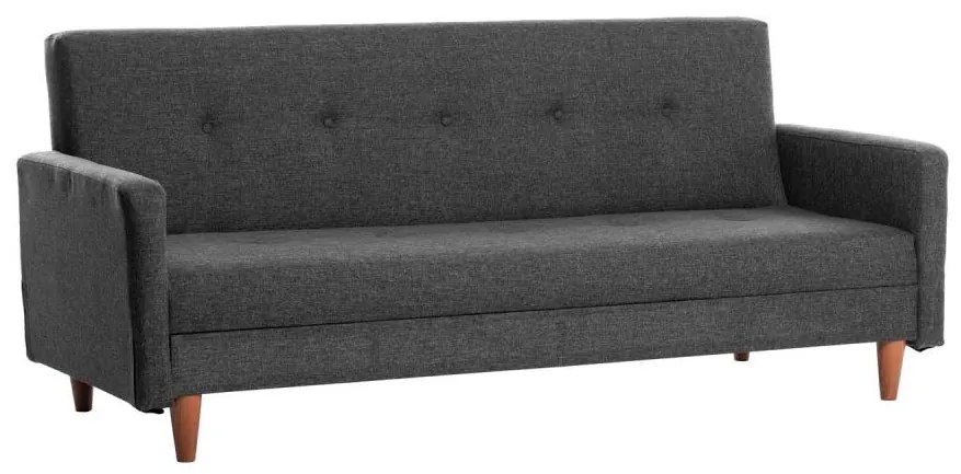 NARA kétszemélyes kanapé, sötétszürke