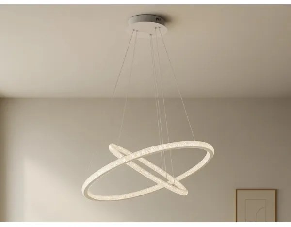 LED dimmelhető csillár kábelen LED/150W/230V 3000-6500K + távirányító