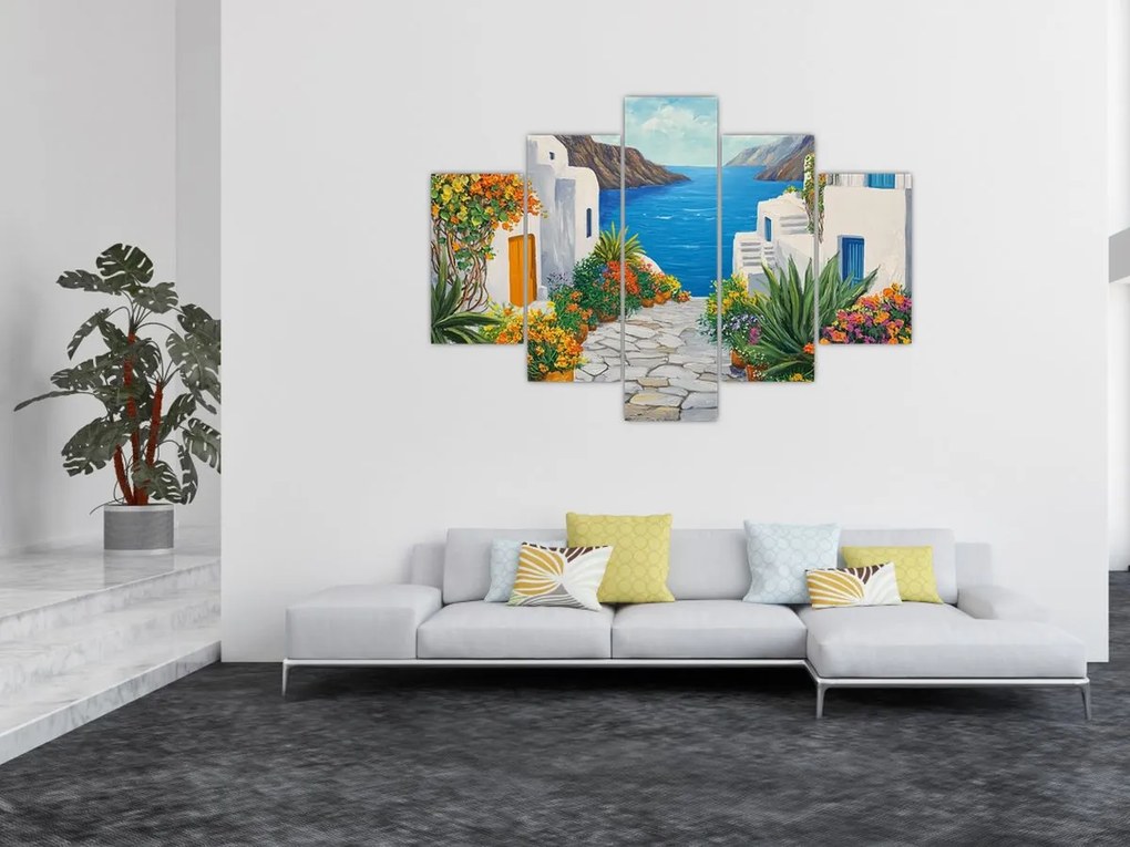 Kép - Görög sikátor (150x105 cm)