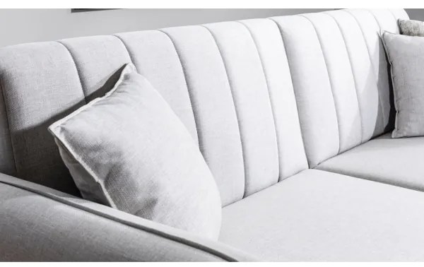 KITO kinyitható kétszemélyes kanapé, krémszínű