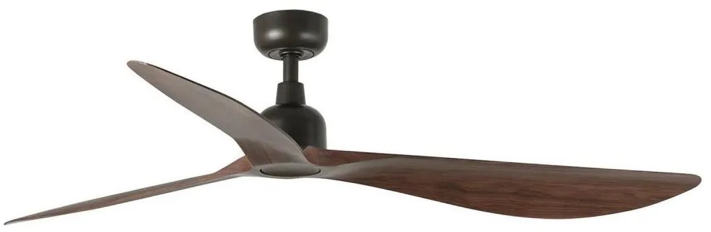 FARO 34362WT - Mennyezeti ventilátor OUTWOOD L barna/fekete átm. 150 cm WT IP44 + távirányító