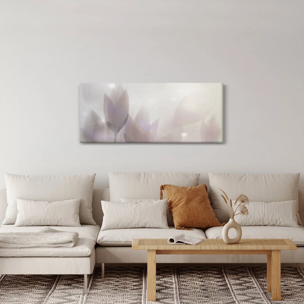 Kép - krókuszok (120x50 cm)