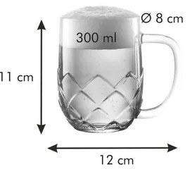Tescoma söröspohár myBEER Lupulus, 0,3 l, 0,3 l