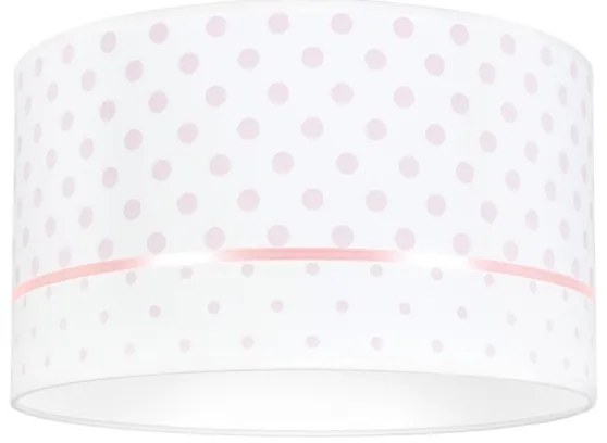 Gyerek csillár PIKKI 1xE27/60W/230V rózsaszín