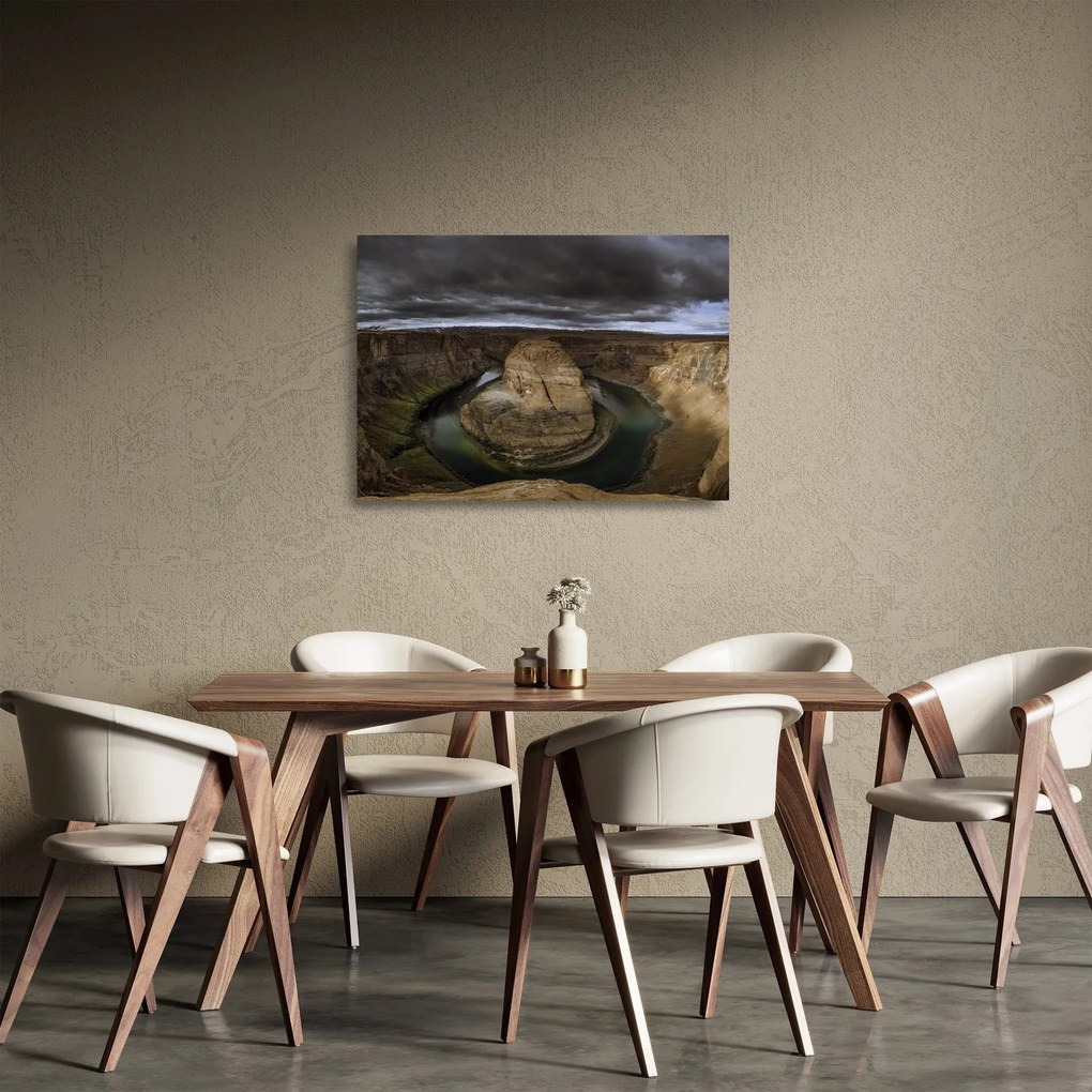 Kanyon képe (üvegen) (70x50 cm)