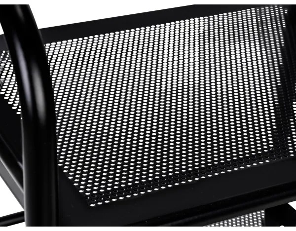 WENKO 71560800 - Kerekes kocsi 41x75 cm, fekete