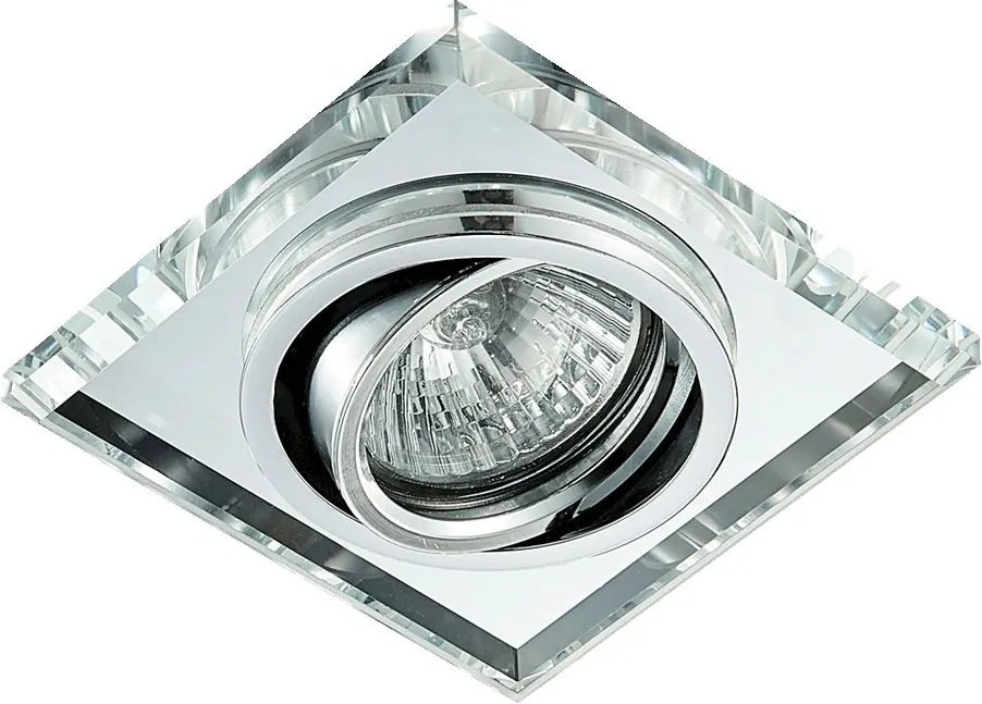 Prezent ELEGANT GLASS MOVABLE 71063 Beépíthető spotlámpa 1x50W/GU10 IP20