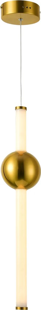 Italux glamour modern függeszték halling fehér réz itxpnd-16357-ca-1