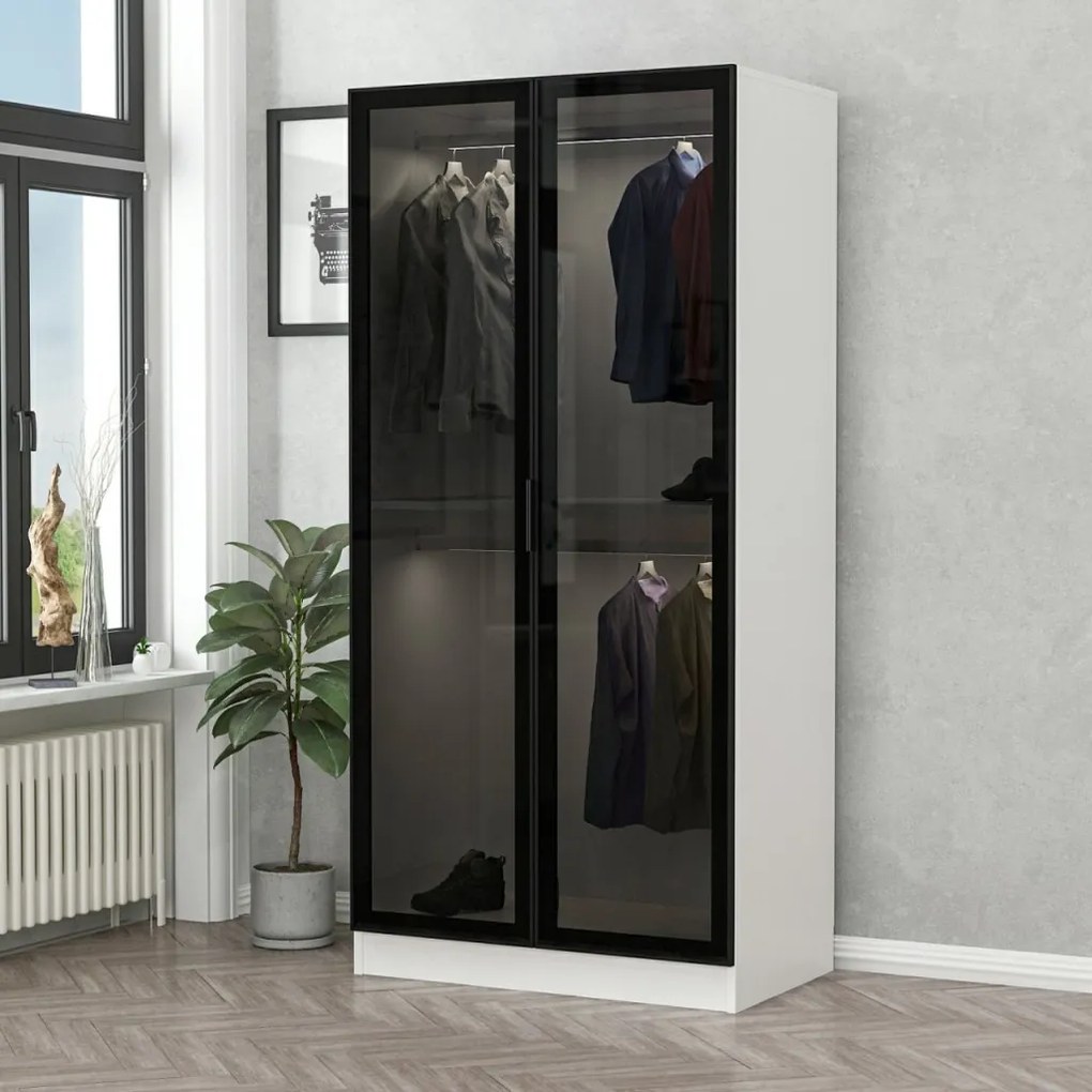 Kale gardróbszekrény, 90 cm – TR506MNR2167