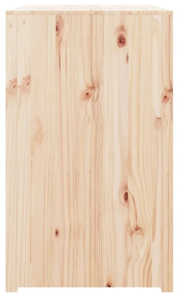 tömör fenyőfa kültéri konyhaszekrény 106 x 55 x 92 cm