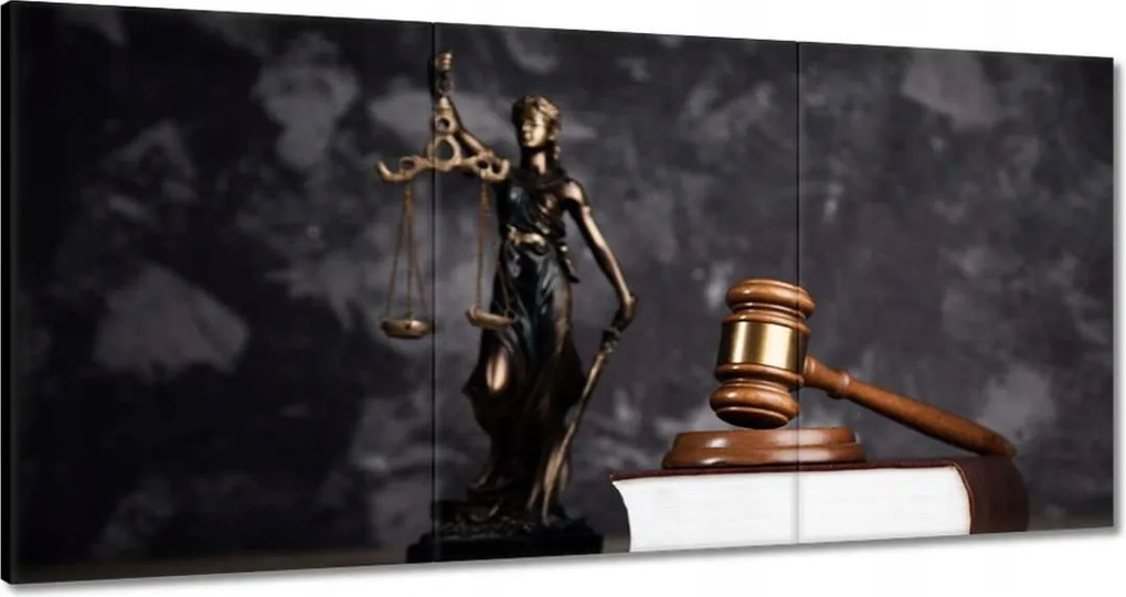 Festmények 180x90 Kalapács törvénykönyv