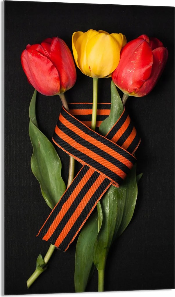 Üveg Vágódeszka 30x52 Rózsák a Konyhába