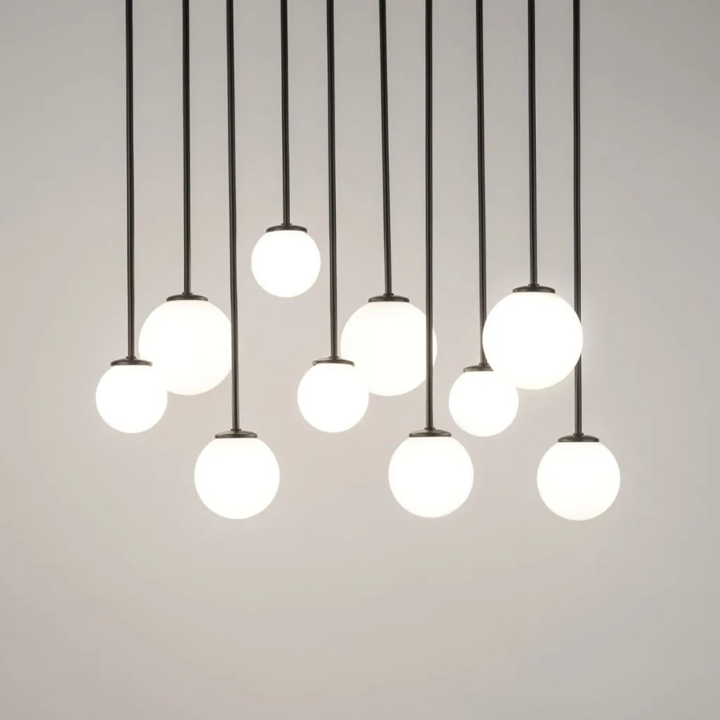 SIGMA LIGHTING 33491 TULIA Többágú Függesztett Lámpa Fehér, Fekete G9 IP20