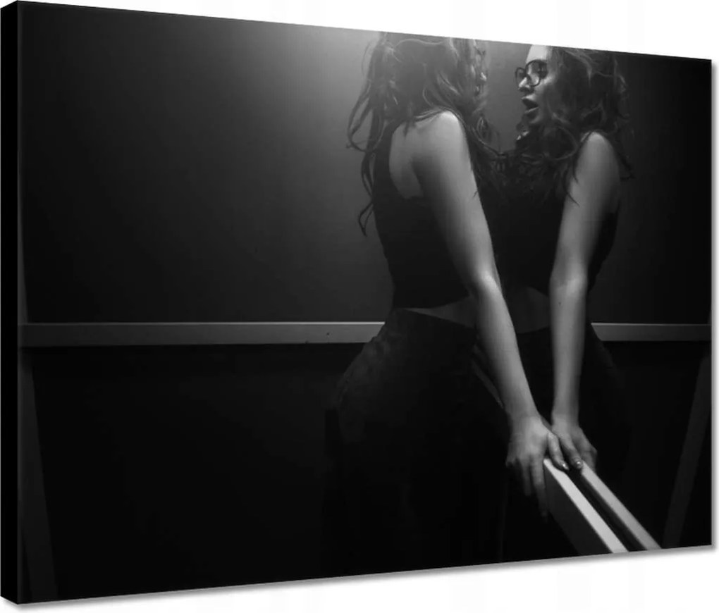 Vászonkép 40x30 Csinos nők Csajok Nagymamák