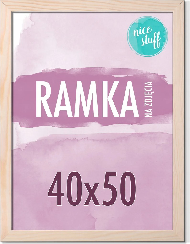 Képkeret 40X50 Képkeret 40x50 Fa képkeret fenyő