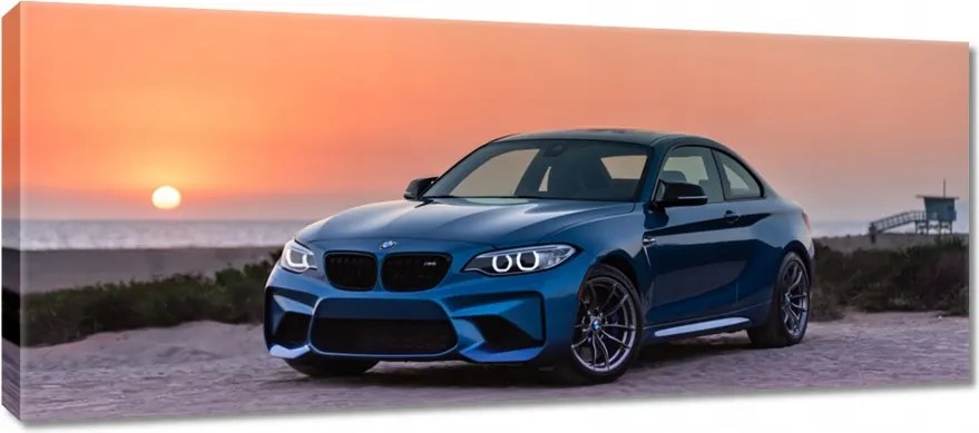 Vászonkép 100x40 Bmw autó