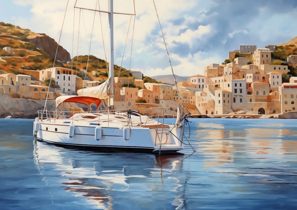 Poszter 84x59,5cm Sodródás a vízen