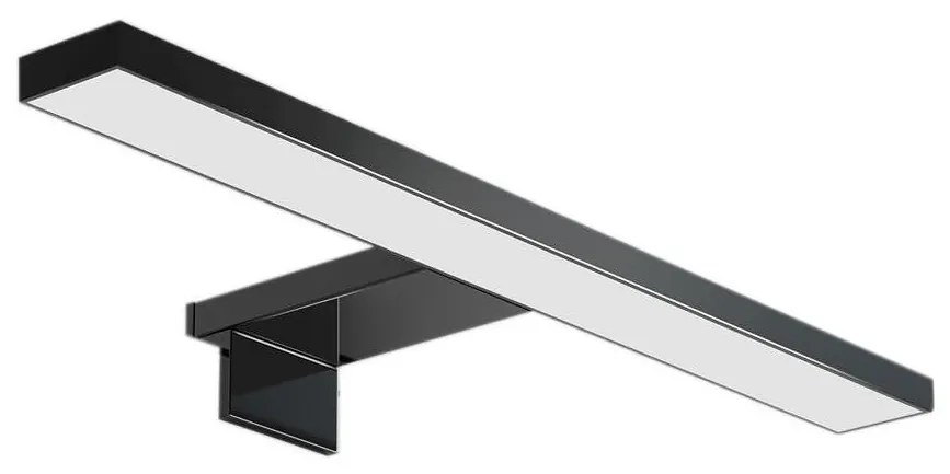Baterie Centrum LED fürdőszobai tükörmegvilágítás LED/5W/230V 4000K 30 cm IP44 fekete BC0535