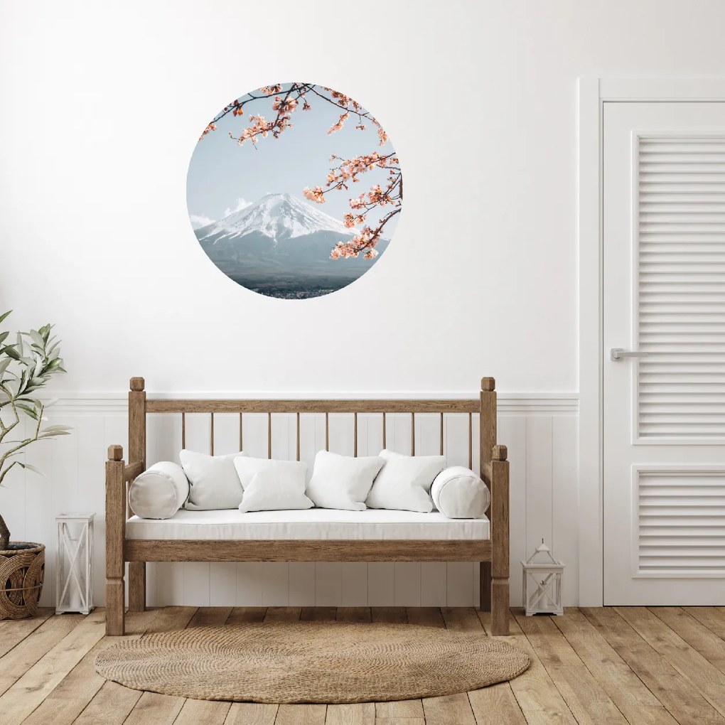 PIPPER. Textil kör alakú falmatrica "Japán" Méret: 120cm