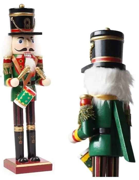 Diótörő II figura XL 30 cm, karácsonyi dísz, 1 db