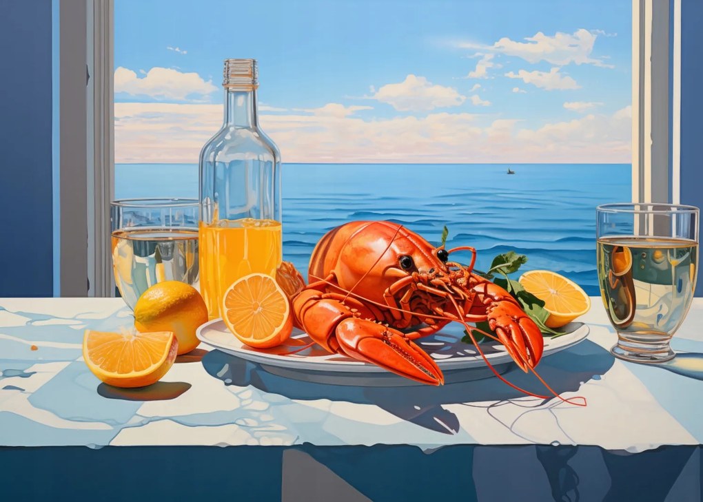 Poszter 70x50cm Homárok Nem Párosítható