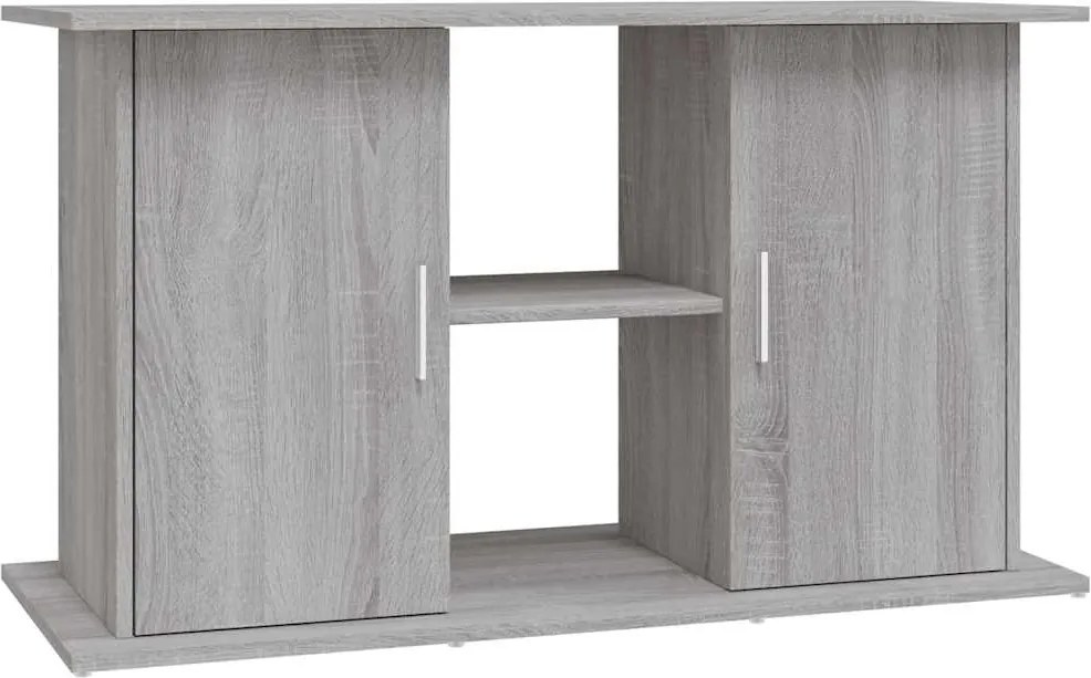 vidaXL szürke sonoma szerelt fa akváriumi állvány 101x41x58 cm
