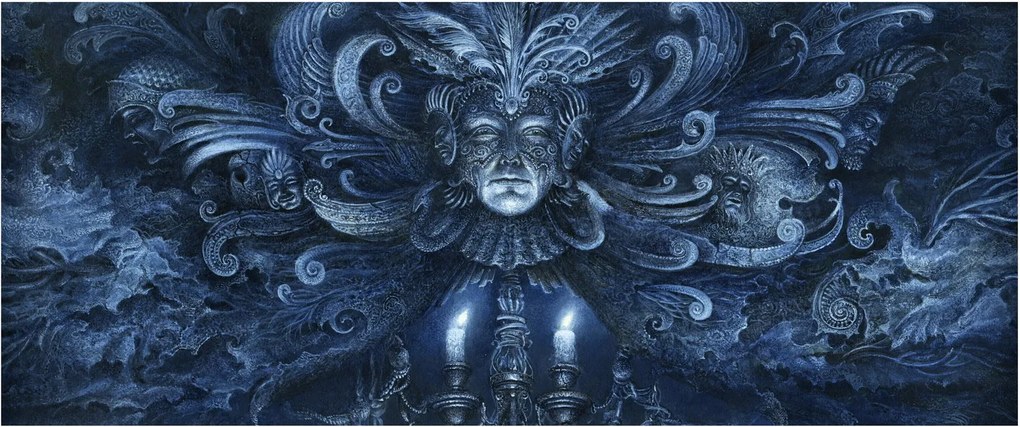 Kép - sötét barokk (120x50 cm)