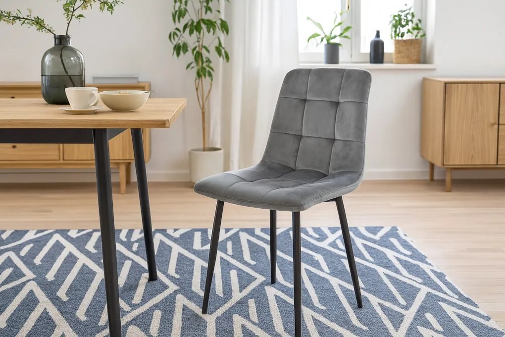 Modern Bársony Szék 44 x 54 x 88,5 cm