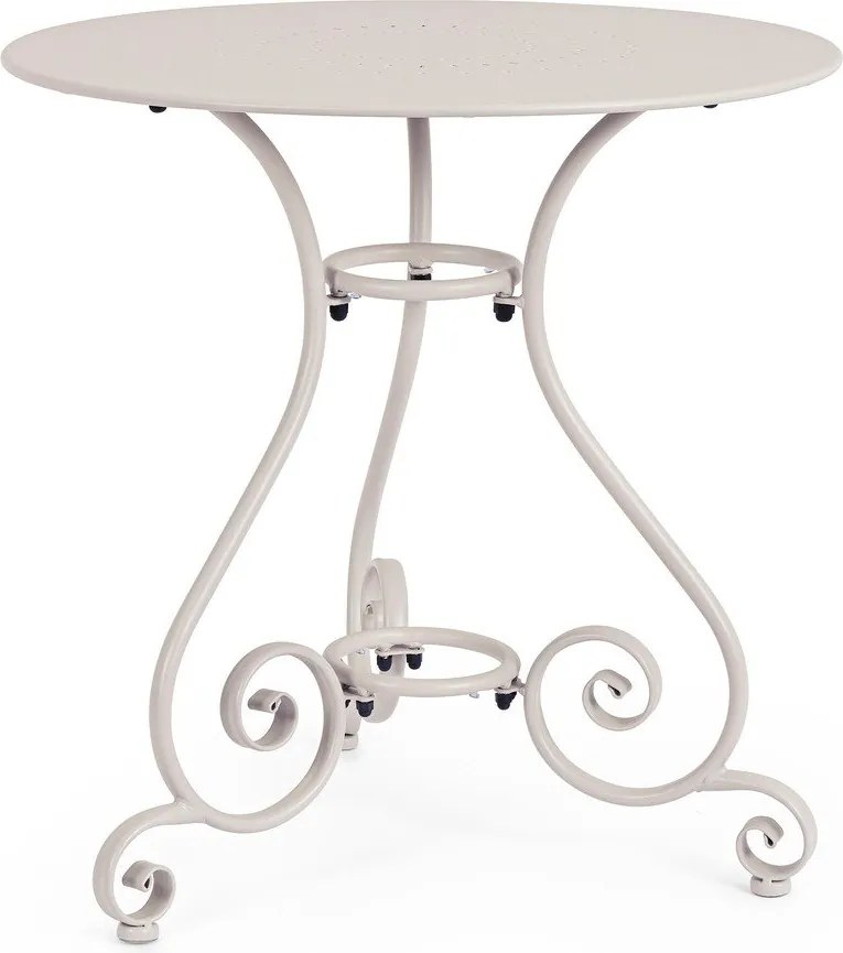 Acél kerek kerti kisasztal ø 70 cm Etienne – Bizzotto