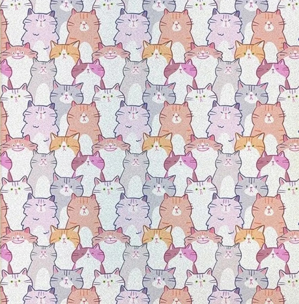 Ablakfólia Napvédő öntapadós matt macskák 44,5x200