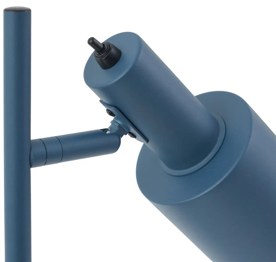 Modern kék asztali lámpa - Stijn