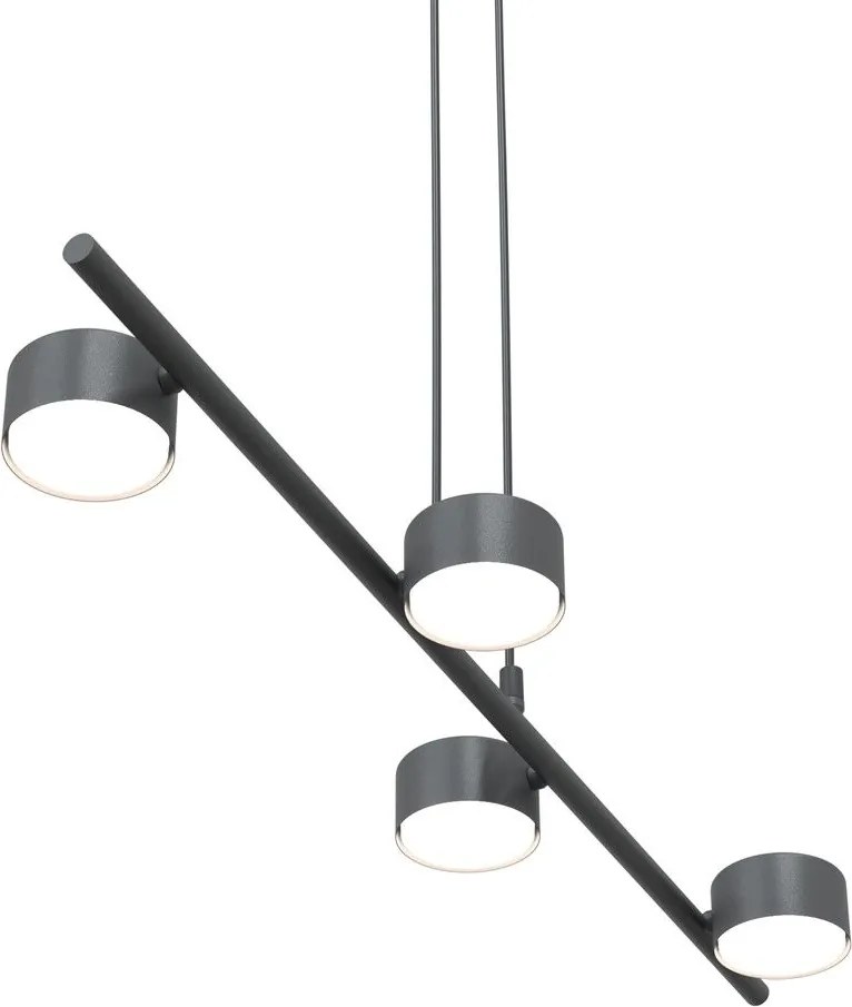 Emibig modern függeszték sora fekete emi1440/4