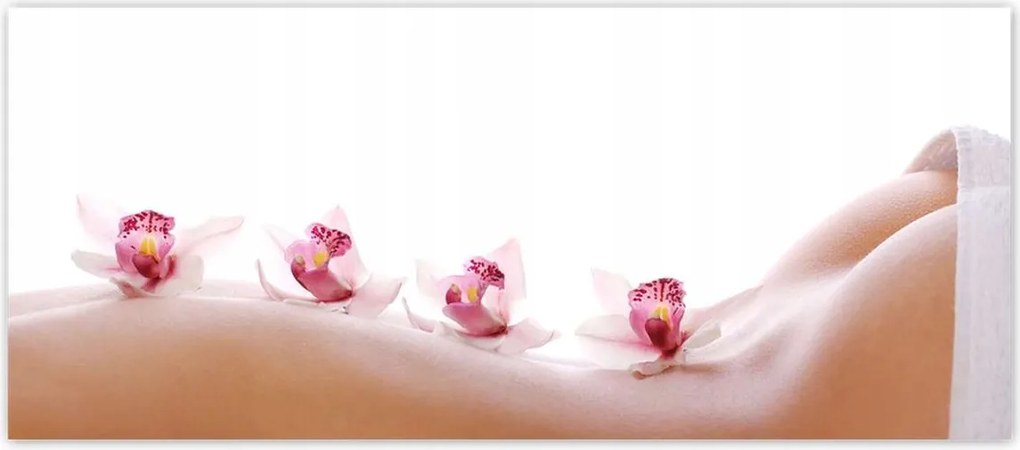 Fotótapéták 211x91 Pihenés a SPA-ban Orchideák