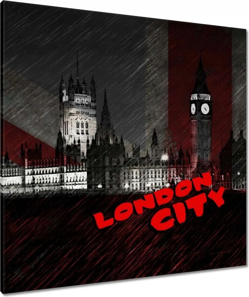 Festmények 80x80 London City