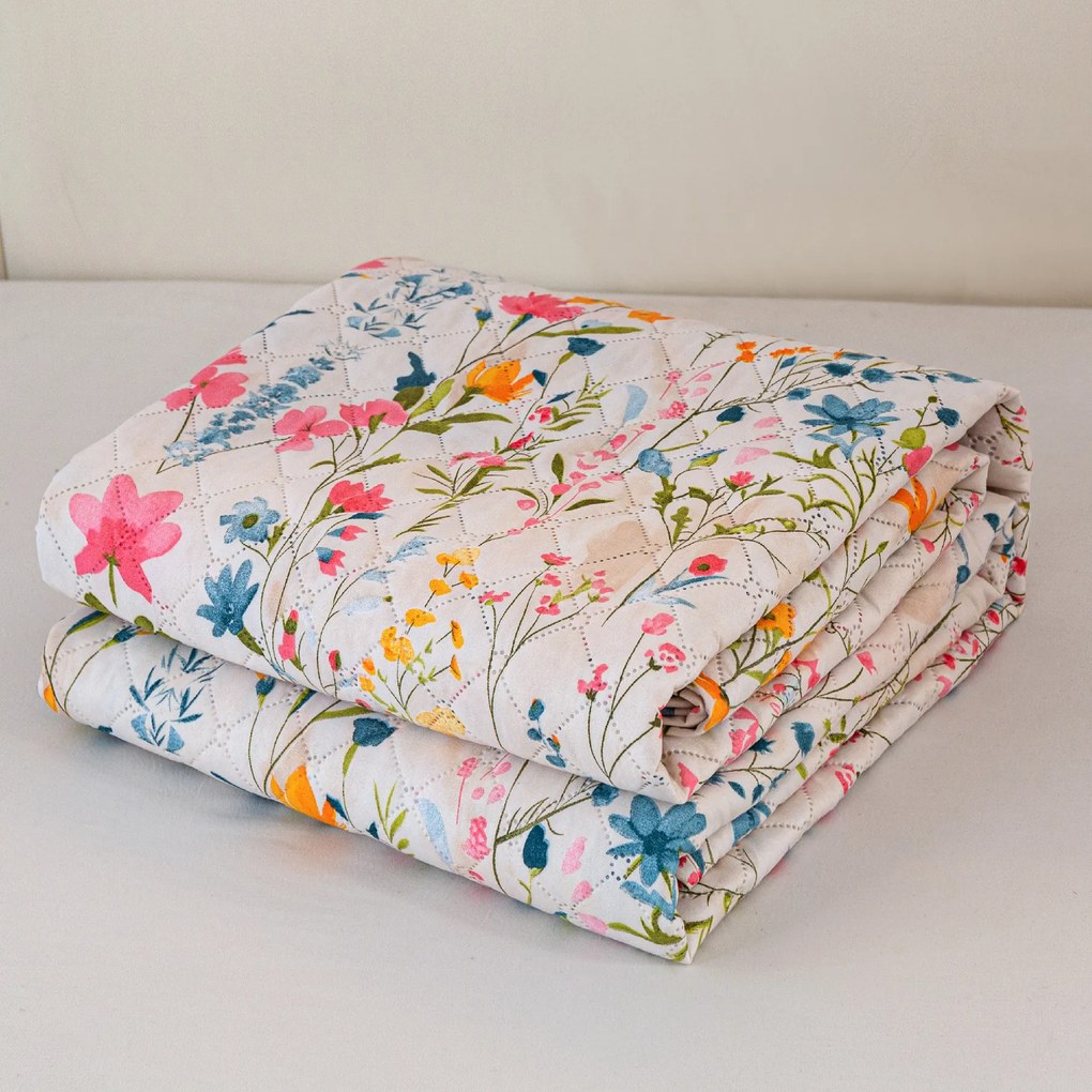 Ágytakaró MILLEFLEUR, színes kivitel Méret: 220 x 240 cm