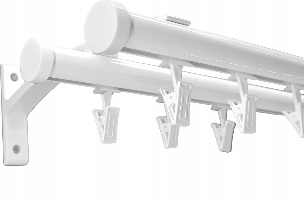 Apartman Sínkarnis Alu 20+20 mm Fehér 200 cm béka